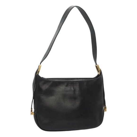 Bally Handbags - BALLY Shoulder Bag Leather Black Auth